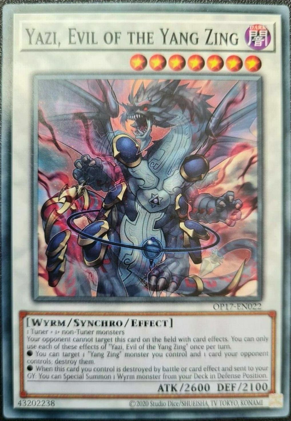 Yazi, Evil of the Yang Zing OP17-EN022