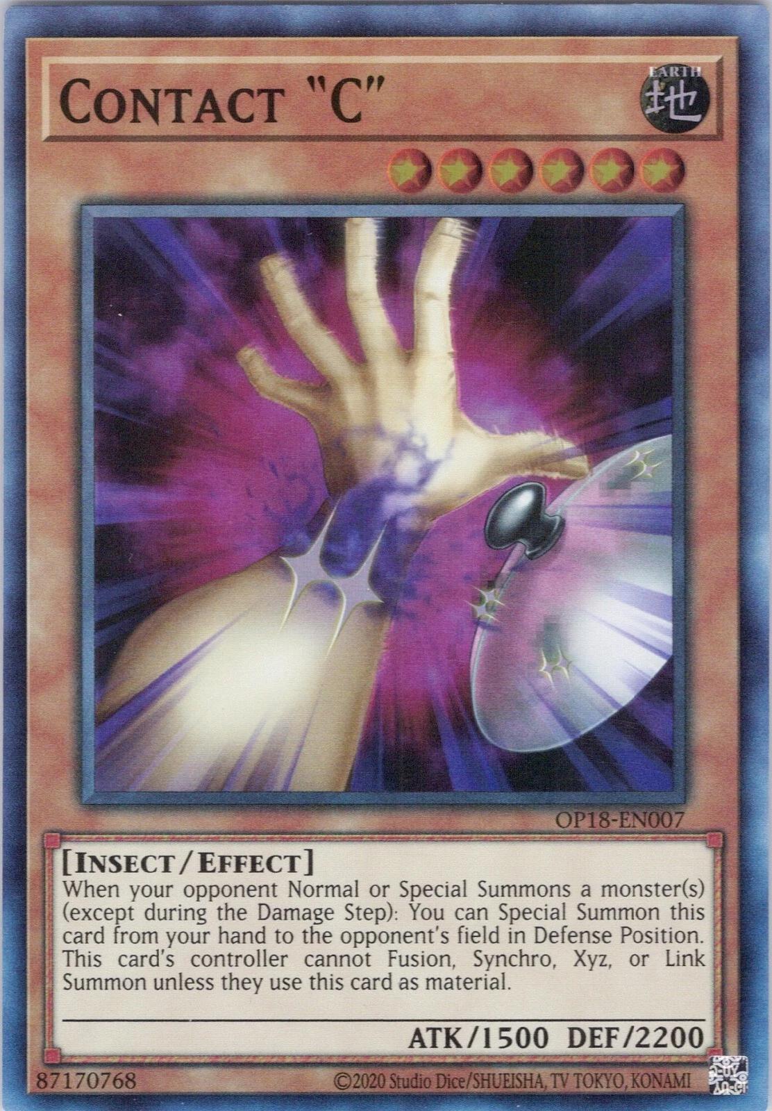 Contact C OP18-EN007