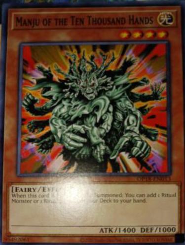 Manju of the Ten Thousand Hands OP18-EN013