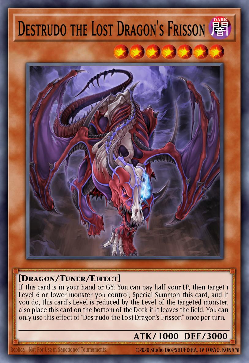 Destrudo the Lost Dragon's Frisson OP19-EN023