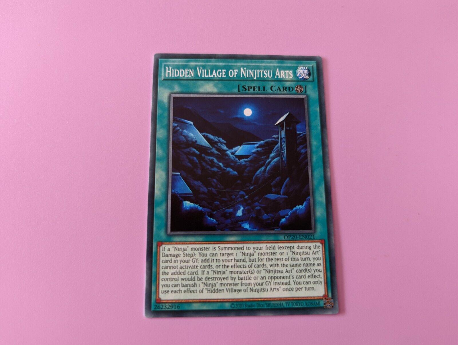 Hidden Village of Ninjitsu Arts OP20-EN021