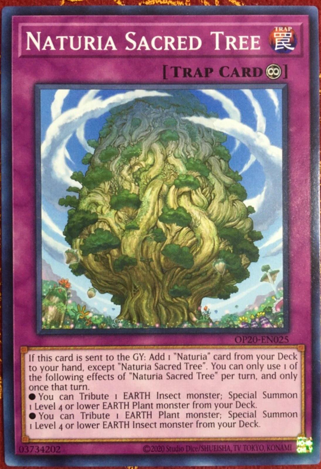 Naturia Sacred Tree OP20-EN025