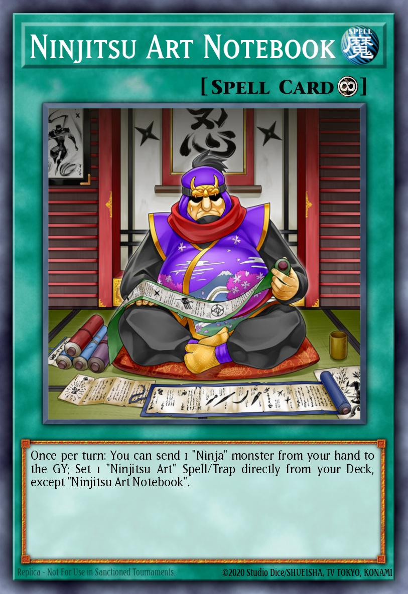 Ninjitsu Art Notebook OP20-EN011
