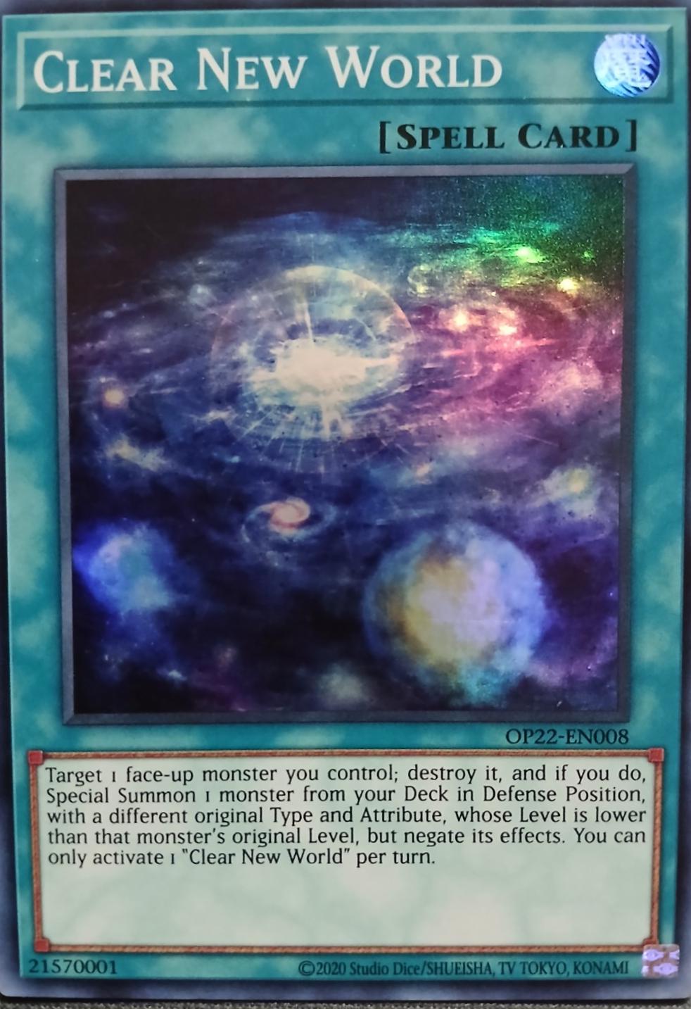Clear New World OP22-EN008