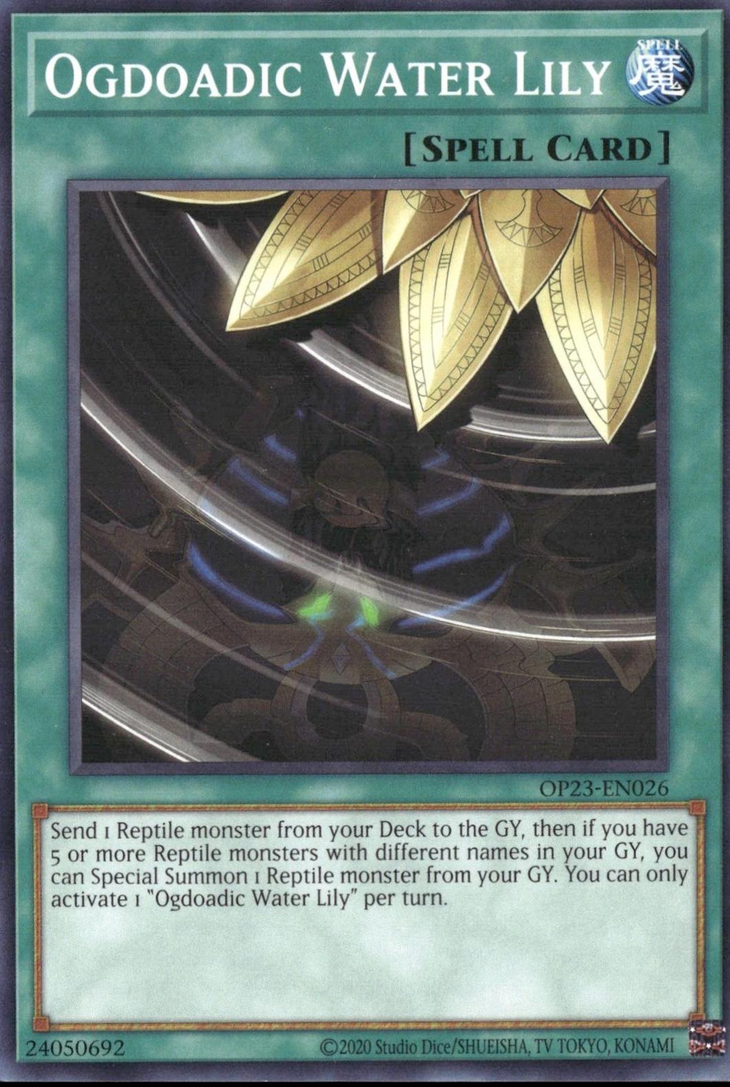 Ogdoadic Water Lily OP23-EN026