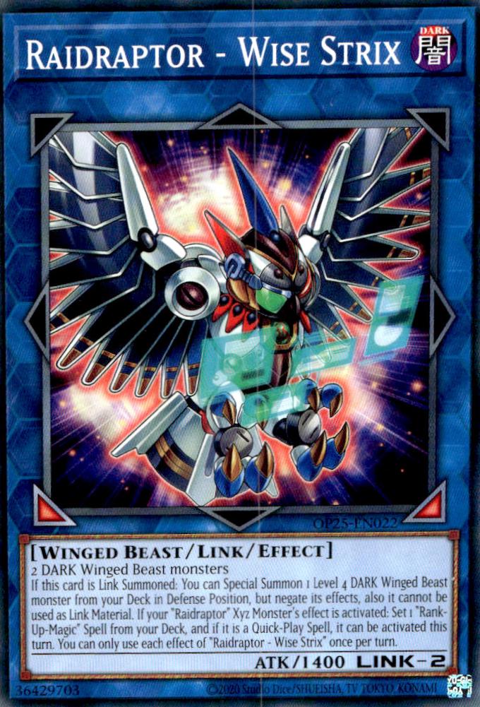 Raidraptor - Wise Strix OP25-EN022