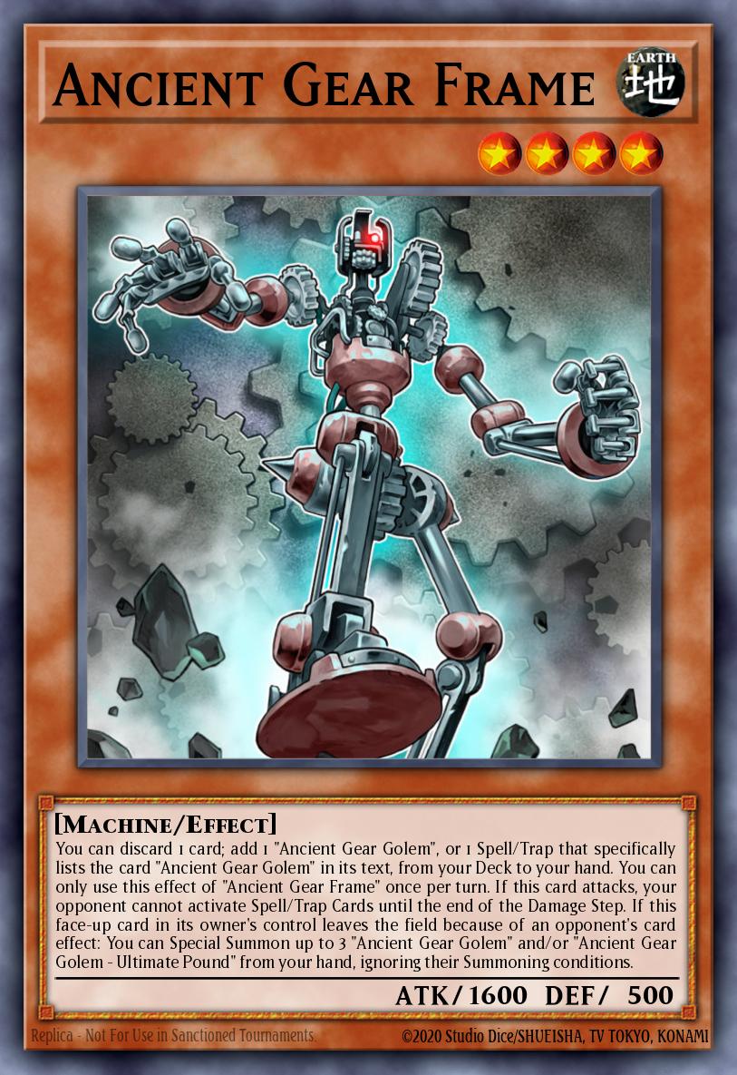 Ancient Gear Frame OP26-EN005