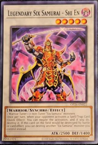 Legendary Six Samurai - Shi En OP26-EN022