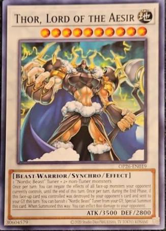 Thor, Lord of the Aesir OP26-EN019