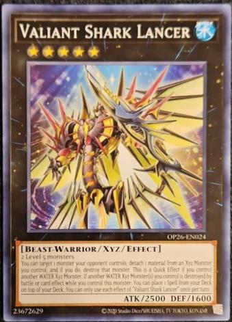 Valiant Shark Lancer OP26-EN024