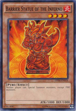 Barrier Statue of the Inferno OP04-EN018