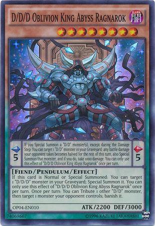 D/D/D Oblivion King Abyss Ragnarok OP04-EN010