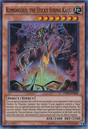 Kumongous, the Sticky String Kaiju OP04-EN008