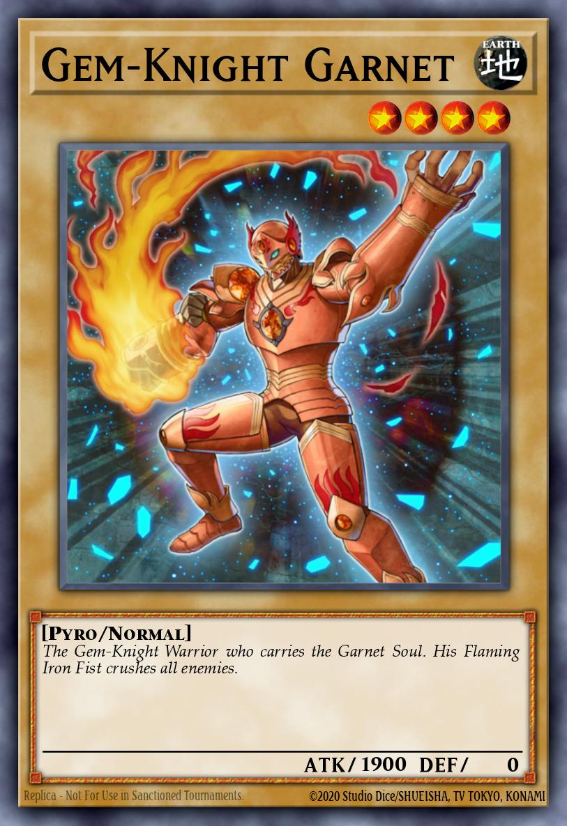 Gem-Knight Garnet OP06-EN014