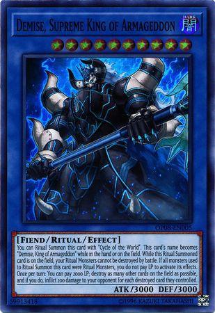 Demise, Supreme King of Armageddon OP08-EN005