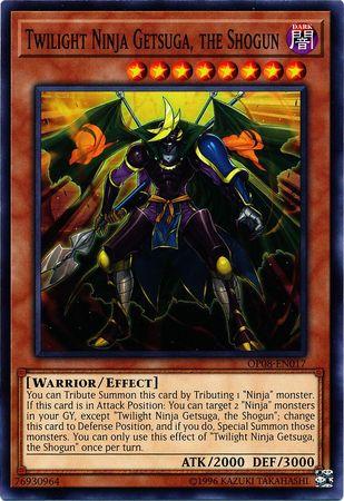 Twilight Ninja Getsuga, the Shogun OP08-EN017