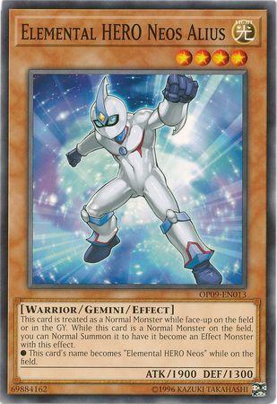 Elemental HERO Neos Alius OP09-EN013