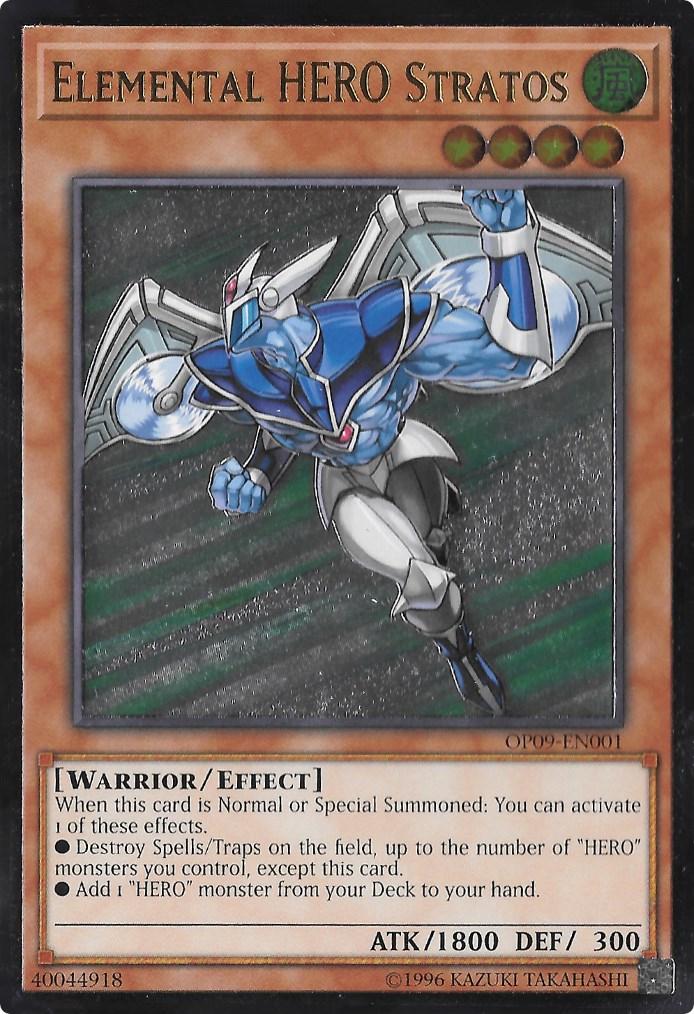 Elemental HERO Stratos OP09-EN001