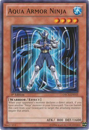 Aqua Armor Ninja [1st Edition] ORCS-EN015
