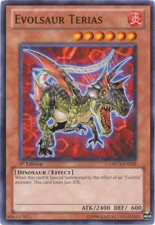 Evolsaur Terias [1st Edition] ORCS-EN028
