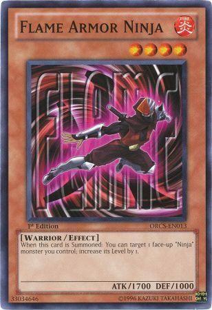 Flame Armor Ninja [1st Edition] ORCS-EN013