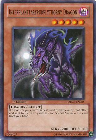 Interplanetarypurplythorny Dragon [1st Edition] ORCS-EN085