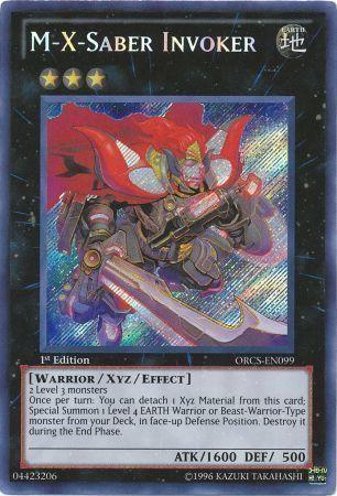 M-X-Saber Invoker [1st Edition] ORCS-EN099