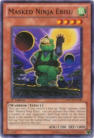 Masked Ninja Ebisu [1st Edition] ORCS-EN030