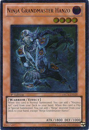 Ninja Grandmaster Hanzo [Ultimate Rare 1st Edition] ORCS-EN029