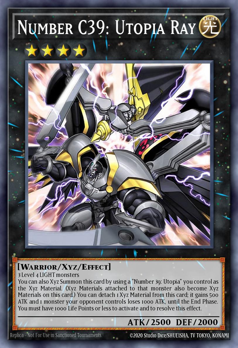 Number C39: Utopia Ray [Ultimate Rare 1st Edition] ORCS-EN040