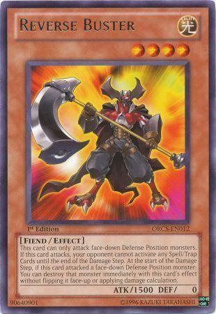 Reverse Buster [1st Edition] ORCS-EN012