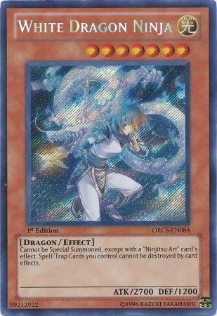 White Dragon Ninja [1st Edition] ORCS-EN084