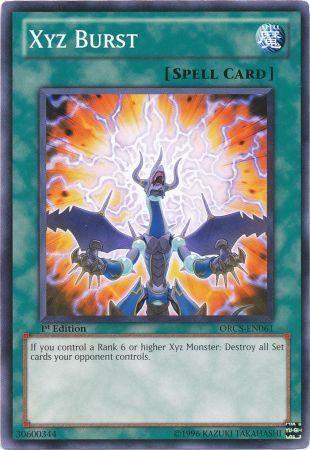 Xyz Burst [1st Edition] ORCS-EN061