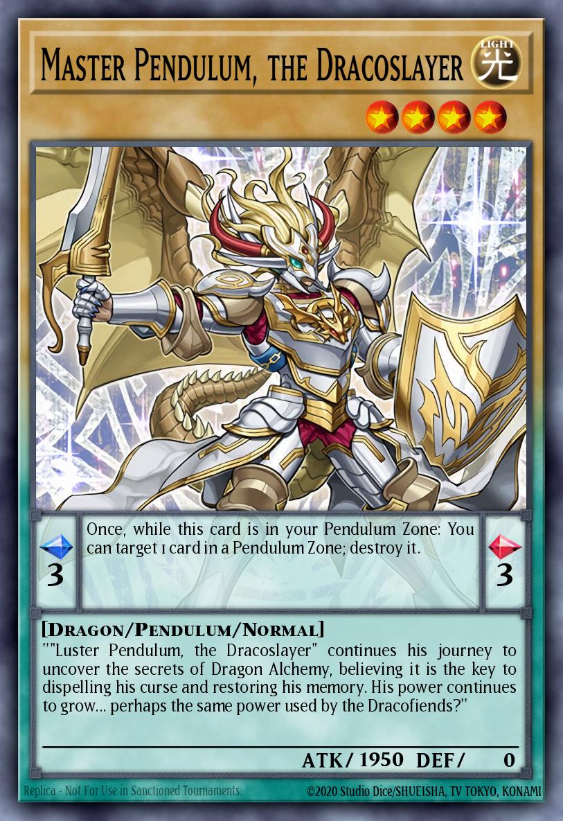 Master Pendulum, the Dracoslayer PEVO-EN059