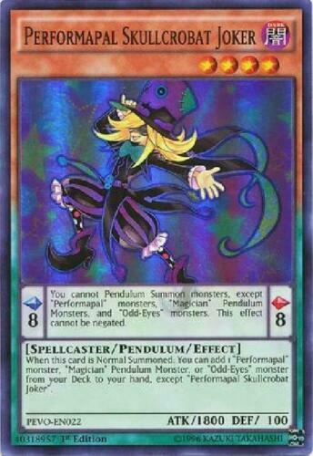 Performapal Skullcrobat Joker PEVO-EN022