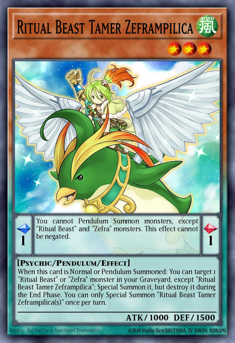Ritual Beast Tamer Zeframpilica PEVO-EN048
