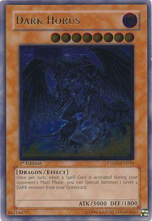 Dark Horus [Ultimate Rare 1st Edition] PTDN-EN016