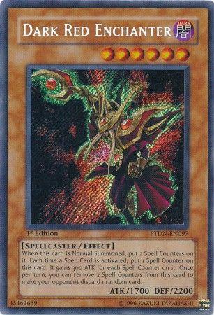 Dark Red Enchanter [1st Edition] PTDN-EN097