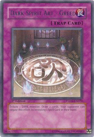 Dark Spirit Art - Greed [1st Edition] PTDN-EN070