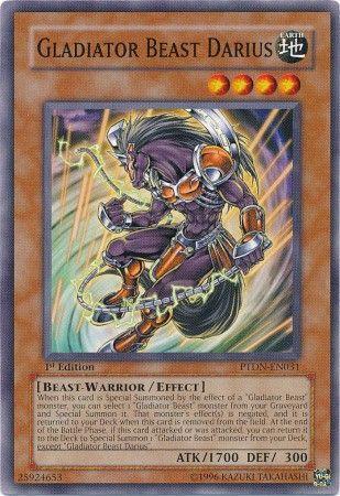 Gladiator Beast Darius [1st Edition] PTDN-EN031