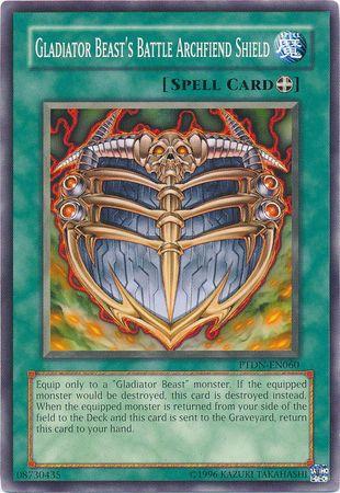Gladiator Beast's Battle Archfiend Shield PTDN-EN060
