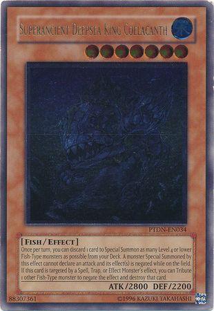 Superancient Deepsea King Coelacanth [Ultimate Rare] PTDN-EN034