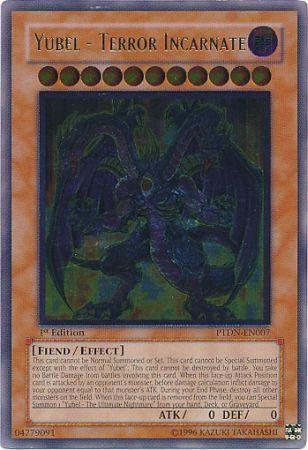 Yubel - Terror Incarnate [Ultimate Rare 1st Edition] PTDN-EN007