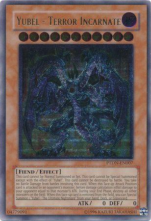 Yubel - Terror Incarnate [Ultimate Rare] PTDN-EN007