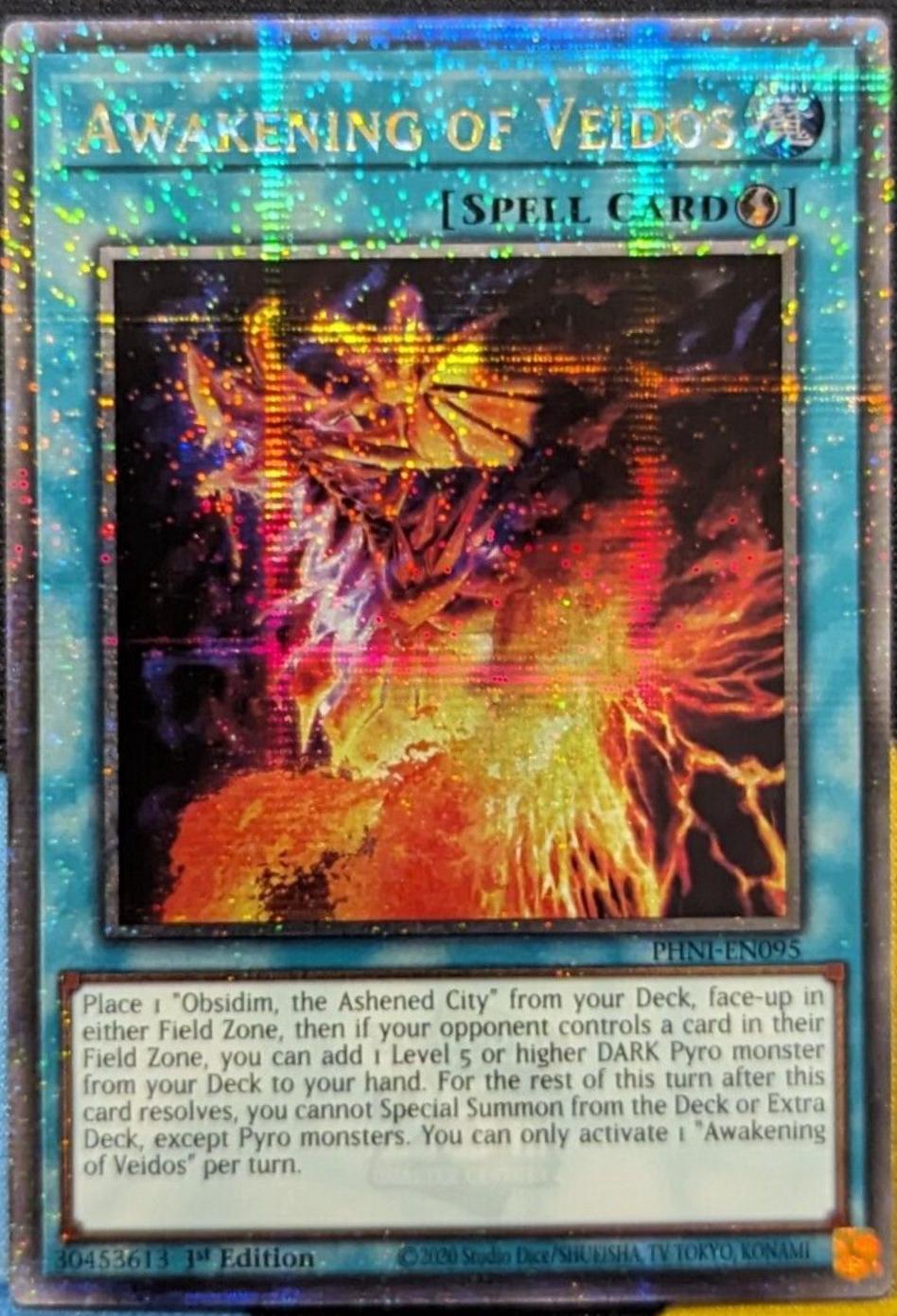 Awakening of Veidos [Quarter Century Rare] PHNI-EN095