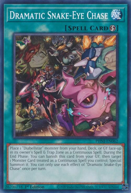 Dramatic Snake-Eye Chase PHNI-EN062