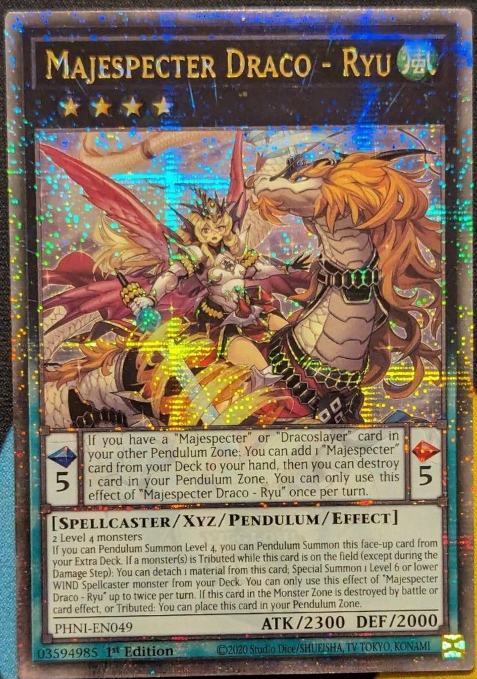 Majespecter Draco - Ryu [Quarter Century Rare] PHNI-EN049