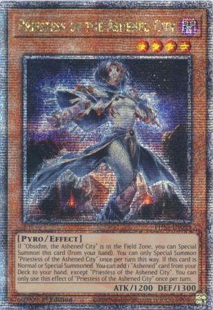Priestess of the Ashened City [Quarter Century Rare] PHNI-EN093
