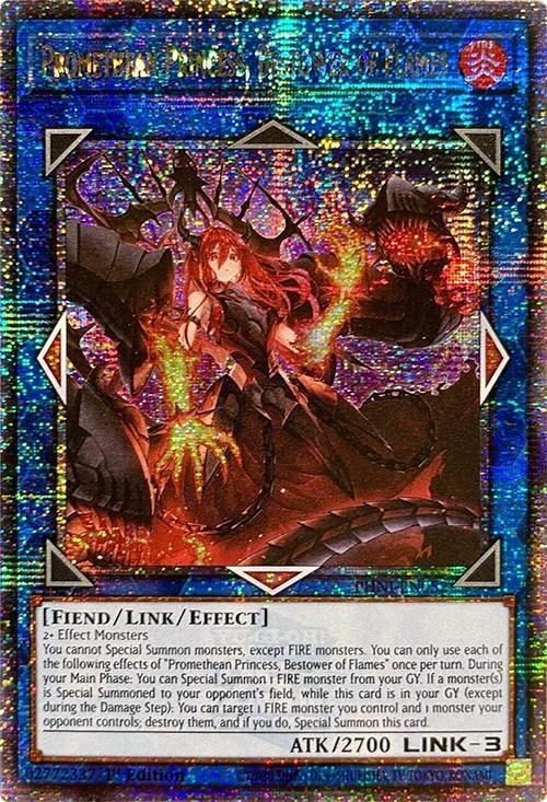 Promethean Princess, Bestower of Flames [Quarter Century Rare] PHNI-EN052