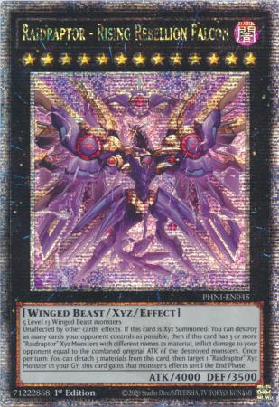Raidraptor - Rising Rebellion Falcon [Quarter Century Rare] PHNI-EN045